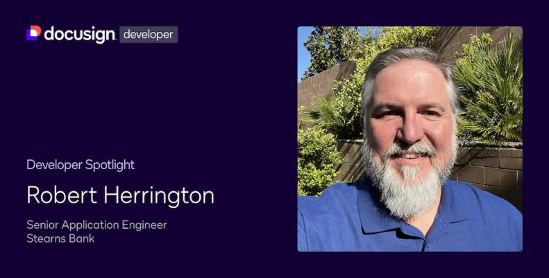 Spotlight Developer: Robert Herrington, Stearns Bank