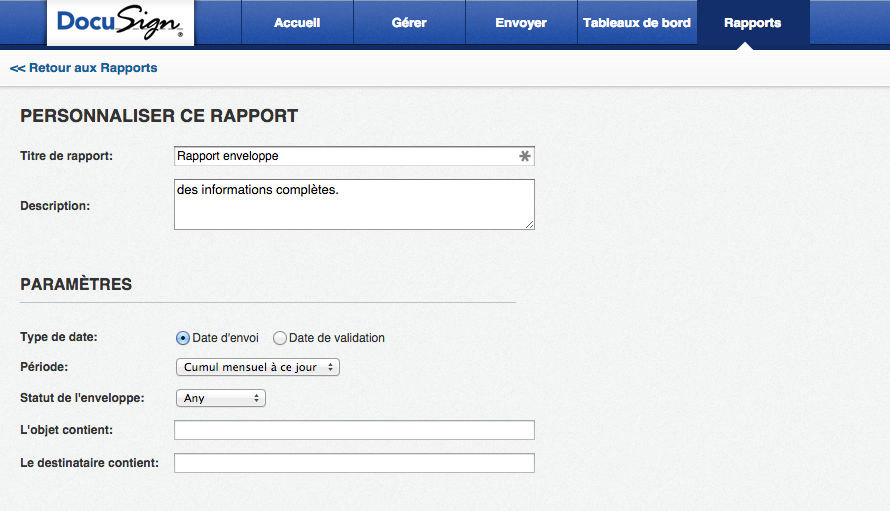 Suivi en temps réel d’une signature électronique sur la plateforme DocuSign