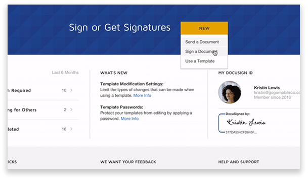 DocuSign  #1 in Electronic Signature and Contract Lifecycle Management